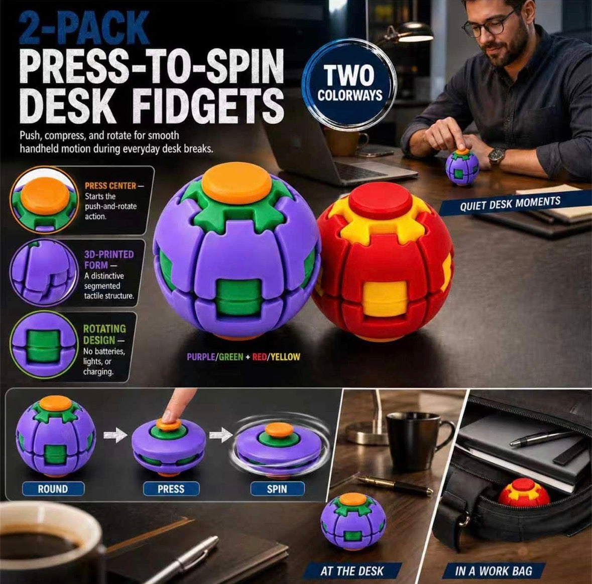 3d Fidget spinner