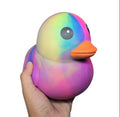 Rainbow jumbo duck
