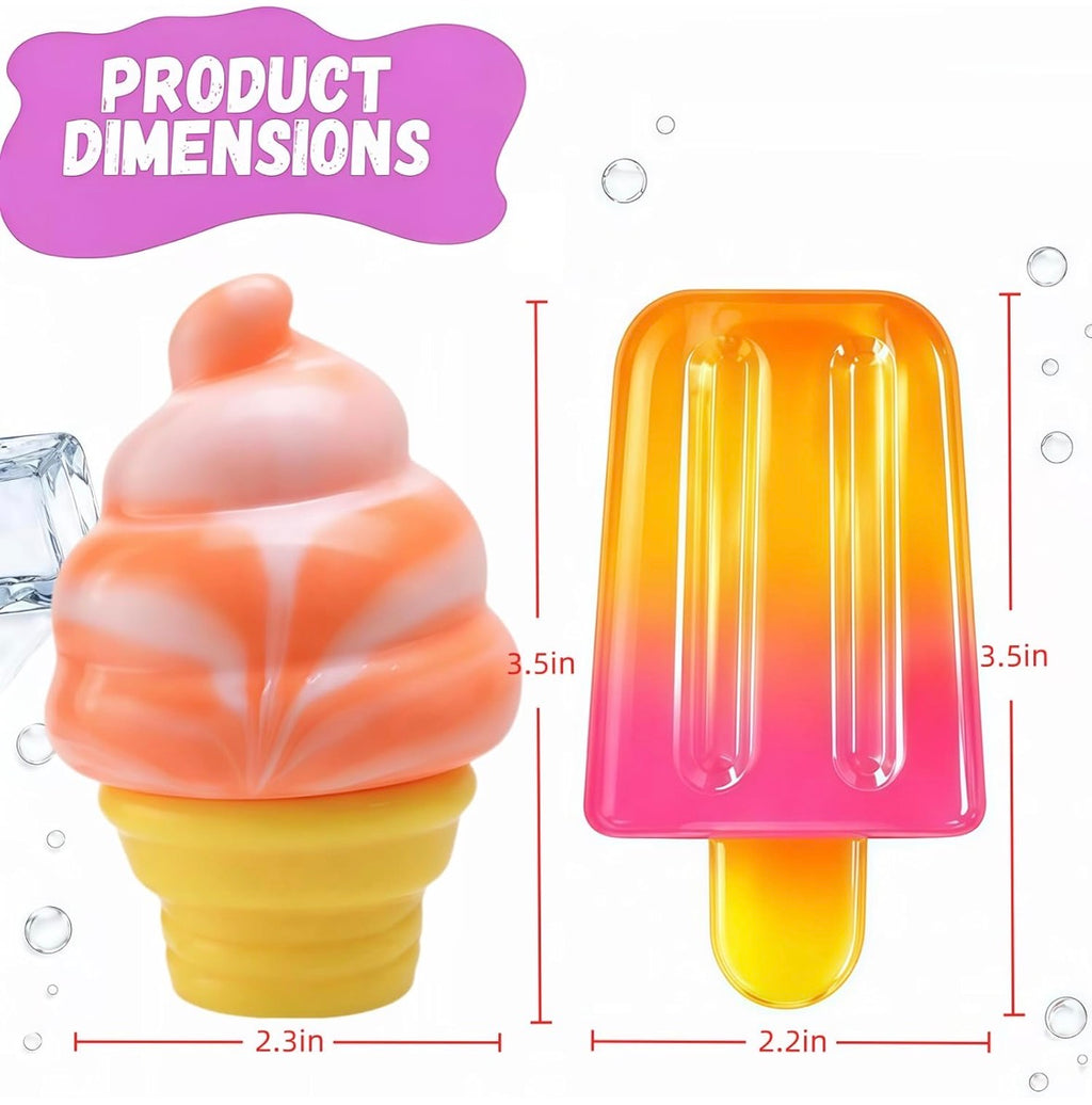 Nice-cream cone + nice-sicle tabba bundle