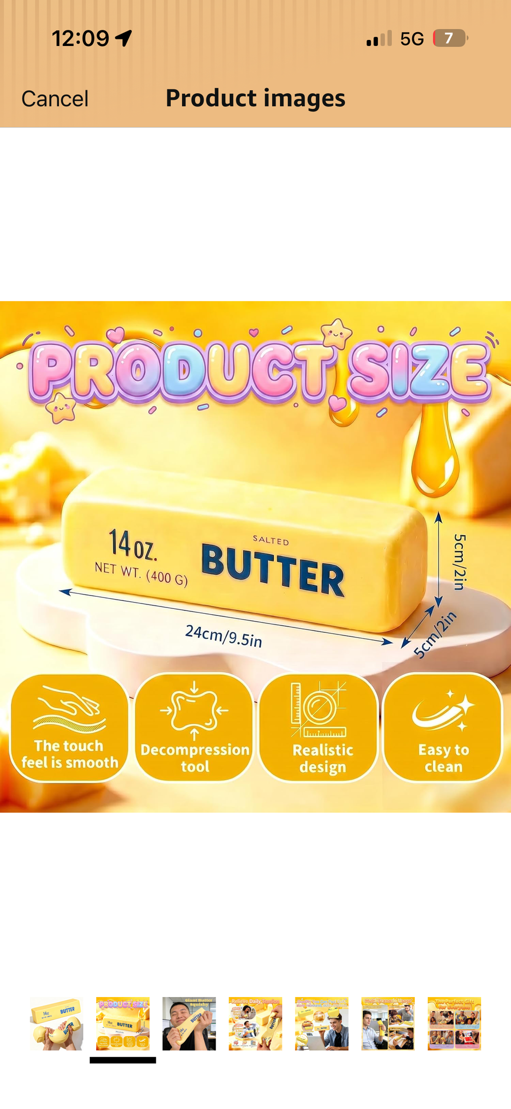 Jumbo butter