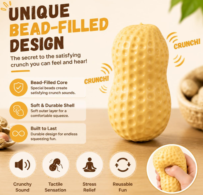 crunchy peanut squishy