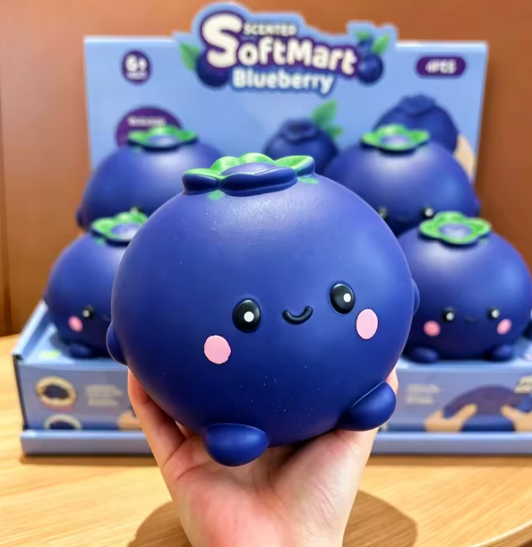 blue berry jumbo squishie