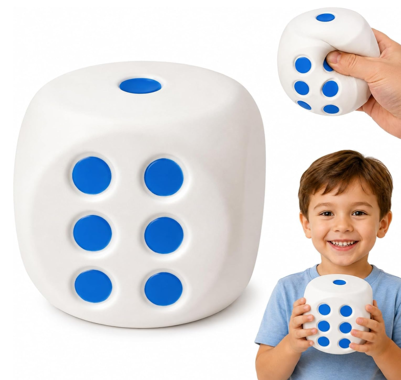 dice jumbo squishy