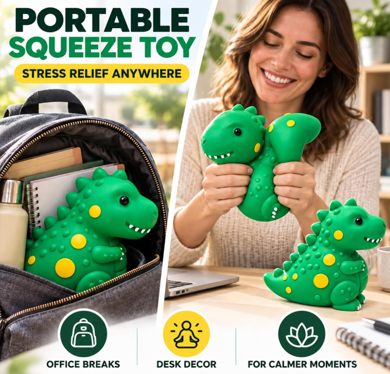 dino jumbo squishy