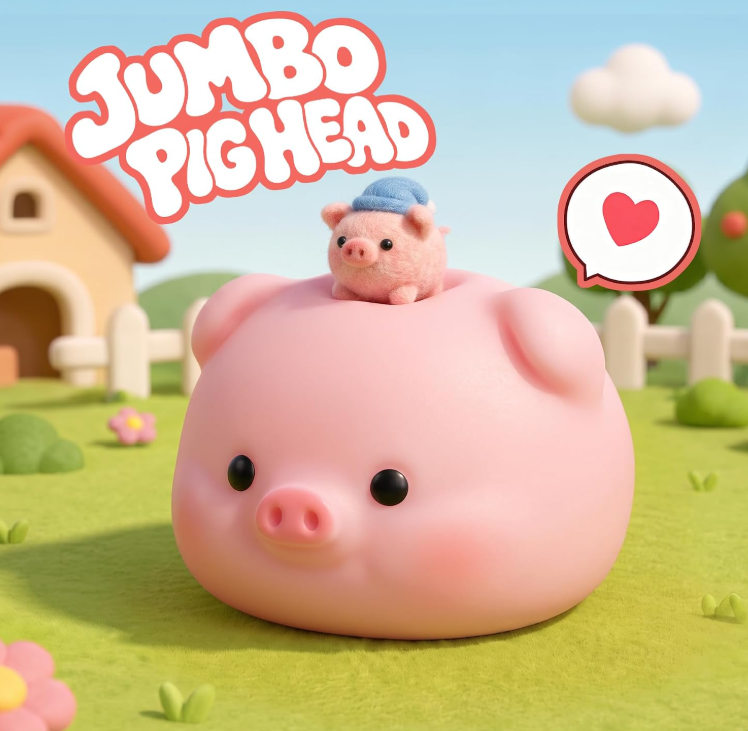 pig jumbo squishy